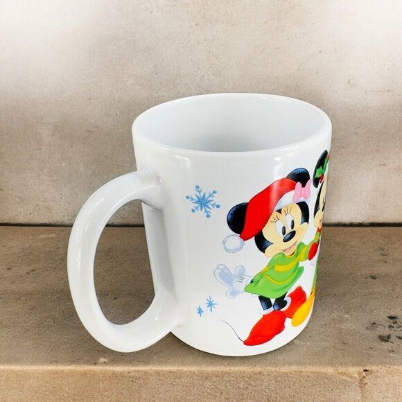 Disney 2018 Frankford Candy Company Mickey & Minnie Mouse Holiday Mug Cup - Picture 3 of 14